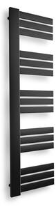 Weberg Ervin design törölközőszárító radiátor 140x40 cm (fekete)