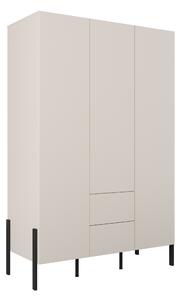 Gardróbszekrény Etsore 108, Laminált forgácslap, 210x139x60cm, Kasmír