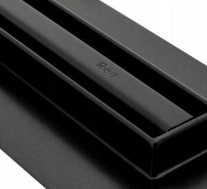 Lineáris lefolyó NEO Slim Pro black 60