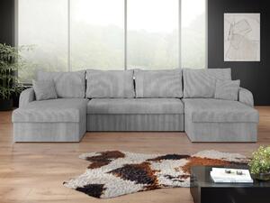 Sarokkanapé Comfivo Melissa II, Kárpit, 80x304x140cm