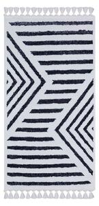Fehér-kék mosható szőnyeg 200x100 cm - Vitaus