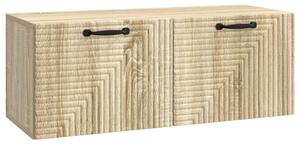 Fali TV szekrény Sonoma Tölgy 78,5 x 31 x 30 cm Szerelt Fa