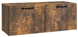 Fali TV szekrény Füstös Tölgy 78,5 x 31 x 30 cm Szerelt Fa