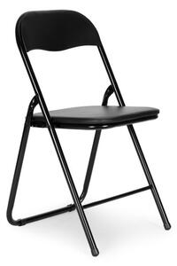 Rosso összecsukható konferencia szék, fekete