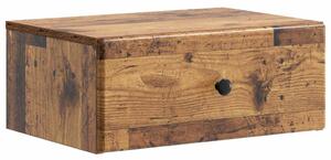 Fali éjjeli szekrény Antik Fa 49 x 34,5 x 20 cm Szerelt Fa