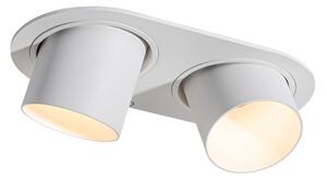 Kerek beépíthető spotlámpa fehér GU10 50 mm 2-fényes - Installa