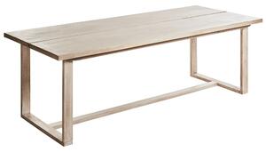 Kerti asztal AZZANELLO 100 cm 230 cm Akácfa Világosbarna