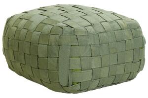 Puff BODLA Zöld 50 cm 50 cm 30 cm