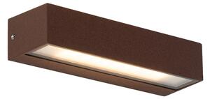 Ipari fali lámpa rozsdabarna LED IP65 - Steph
