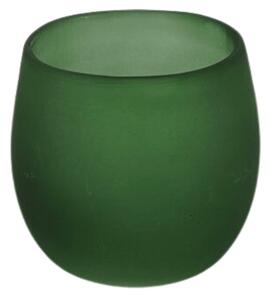 GINNY GREEN zöld színű üveg gyertyatartó - többféle méretben Méret: S