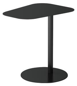 Nastätten fém kisasztal matt fekete