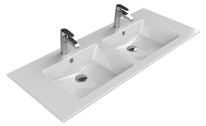 CeraStyle IBIZA - porcelán mosdókagyló - DUPLA - 121 x 51 cm