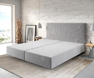 DELIFE Boxspring ágy Dream-Well 180x200 cm mikroszálas szürke