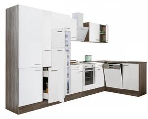 Yorki 370 sarok konyhabútor alsó sütős felülfagyasztós hűtős kivitelben