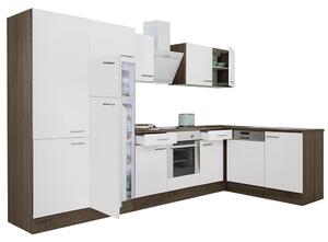 Yorki 340 sarok konyhabútor alsó sütős felülfagyasztós hűtős kivitelben