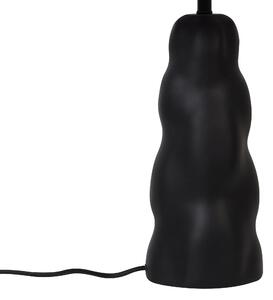 Fekete kerámia asztali lámpa 51 cm VILAR