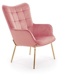 CASTEL 2 fotel - rózsaszín