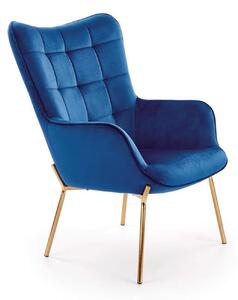 CASTEL 2 fotel - kék