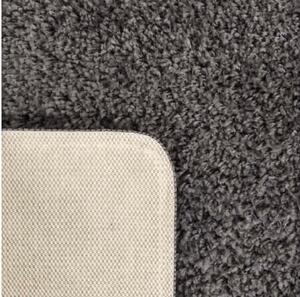 Sötétszürke ENZO puha shaggy szőnyeg Méret: 120x170 cm