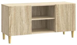 TV szekrény Sonoma Tölgy 102 x 34,5 x 50 cm Szerelt Fa
