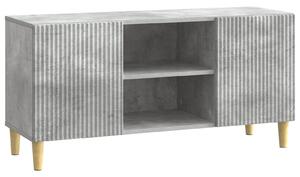 TV szekrény Betonszürke 102 x 34,5 x 50 cm Szerelt Fa