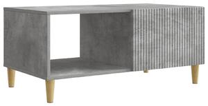 Dohányzóasztal Betonszürke 90 x 50 x 40 cm Szerelt Fa