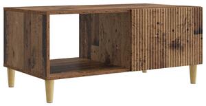 Dohányzóasztal Antik Fa 90 x 50 x 40 cm Szerelt Fa
