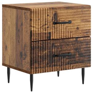 Éjjeliszekrény fiókkal Antik Fa 43 x 34,5 x 47,5 cm Szerelt Fa