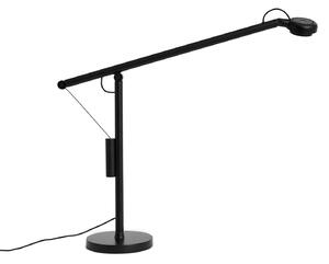 Asztali lámpa HAY, Fifty-Fifty, dimmable, Fekete, Dolgozószoba / iroda, Alumínium, Dizájn