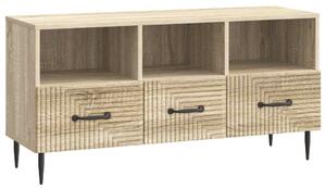 TV szekrény fiókkal Sonoma Tölgy 102 x 34,5 x 50 cm Szerelt Fa