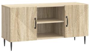 TV szekrény Sonoma Tölgy 102 x 34,5 x 50 cm Szerelt Fa