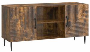 TV szekrény Füstös Tölgy 102 x 34,5 x 50 cm Szerelt Fa