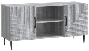 TV szekrény Szürke Sonoma 102 x 34,5 x 50 cm Szerelt Fa