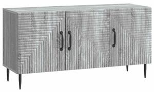 TV szekrény Szürke Sonoma 99 x 34,5 x 50 cm Szerelt Fa
