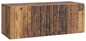Fali TV szekrény Antik Fa 78,5 x 31 x 30 cm Szerelt Fa