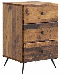 Éjjeliszekrény fiókkal Antik Fa 43 x 41 x 66,5 cm Szerelt Fa