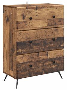 Fiókos szekrény Antik Fa 66 x 34,5 x 90 cm Szerelt Fa