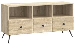 TV szekrény fiókkal Sonoma Tölgy 102 x 34,5 x 50 cm Szerelt Fa