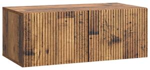 Fali TV szekrény Antik Fa 78,5 x 41 x 30 cm Szerelt Fa