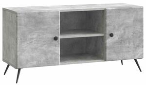 TV szekrény Betonszürke 102 x 34,5 x 50 cm Szerelt Fa