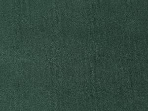 Sötétzöld bársonypuff 39 x 40 cm SOPHIA