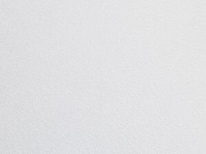 Fehér bársonypuff 39 x 40 cm SOPHIA