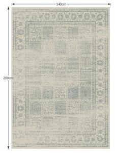 Vintage szőnyeg, szürke, 140x200, ELROND