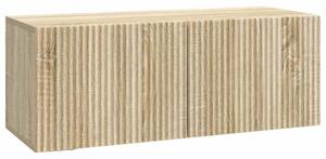 Fali TV szekrény Sonoma Tölgy 78,5 x 31 x 30 cm Szerelt Fa