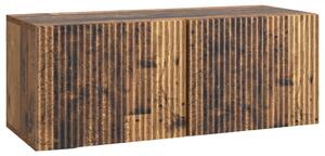 Fali TV szekrény Antik Fa 78,5 x 31 x 30 cm Szerelt Fa