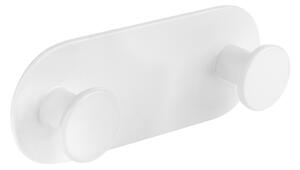 LAVEO MIRI dupla akasztó (40x107x20 mm) króm, rögzítő csavarral és ragasztóval