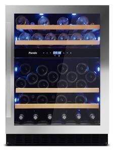 Pando PVMB 60-46XL borhűtő - pult alá építhető, inox, balos