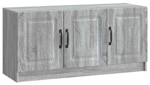 TV szekrény Szürke Sonoma 99 x 34,5 x 47 cm Szerelt Fa