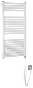 Aqualine Aqualine, TONDI-E elektromos fűtőelem, egyenes, 450x970 mm, 300 W, fehér, DE450T