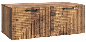 Fali TV szekrény Antik Fa 78,5 x 41 x 30 cm Szerelt Fa